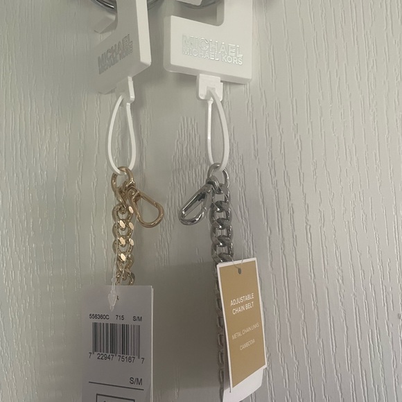 NWT Michaels Kors chain 2 S/M. 1 L/XL - Picture 4 of 5